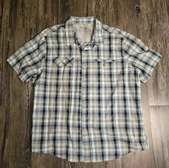 Eddie Bauer Plaid Shirt Size XL - Picture 1 of 4